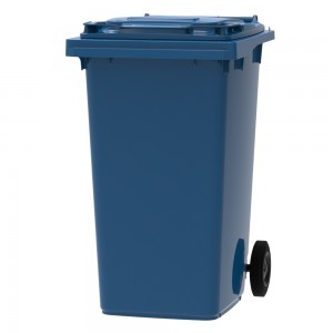 Conteneur - Poubelle à déchets ESE - 2 roues - 240L Bleu