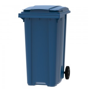Conteneur - Poubelle à déchets ESE - 2 roues - 360L Bleu