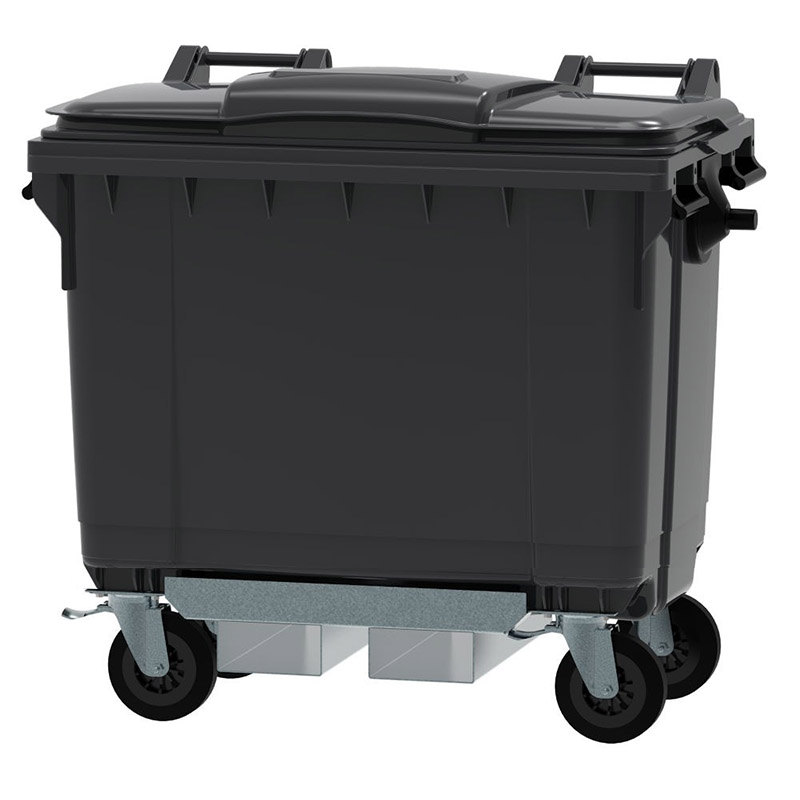 Conteneurs à déchets - 4 roues - Avec option